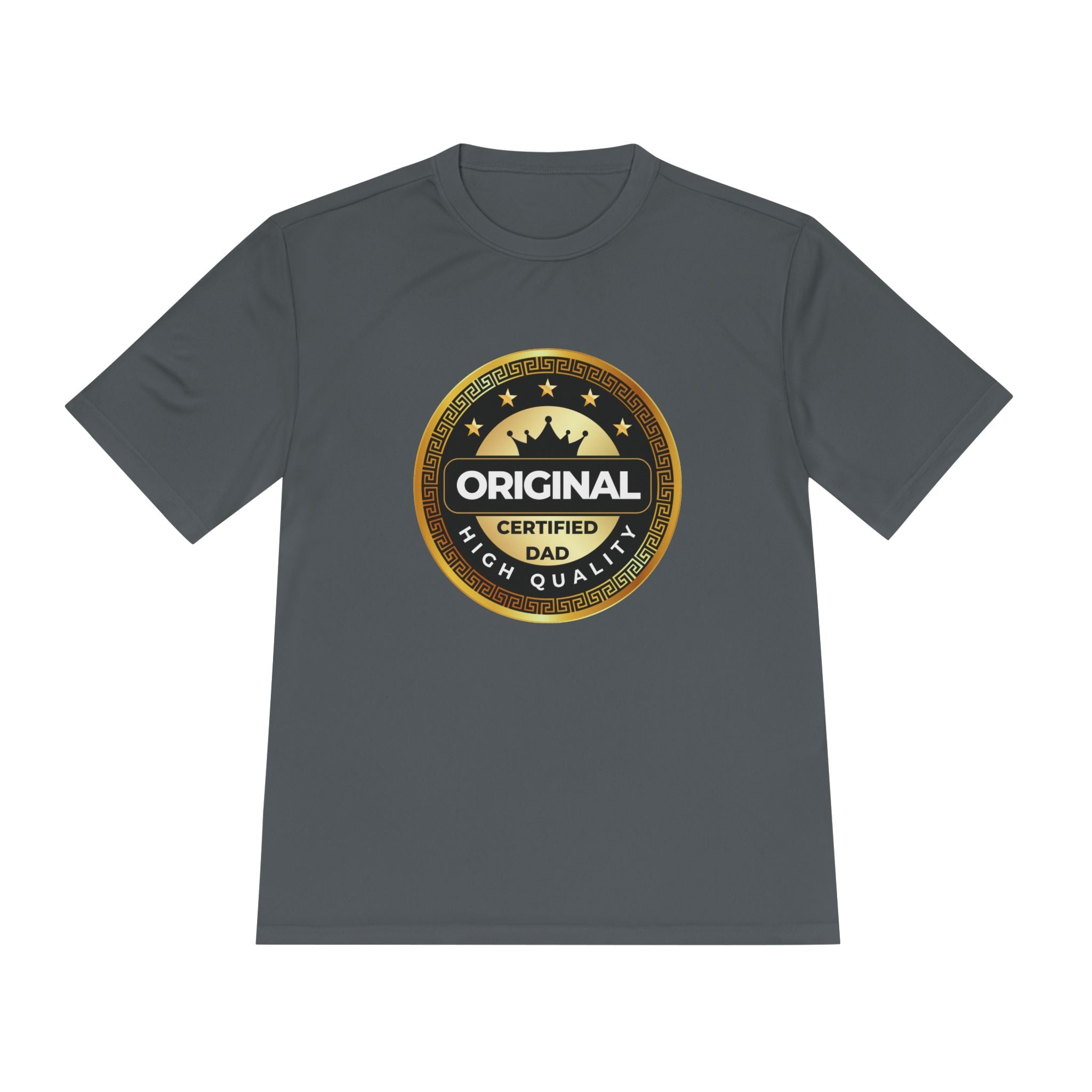 Original Certified Dad Badge Tee | Father's Day Dad Shirt