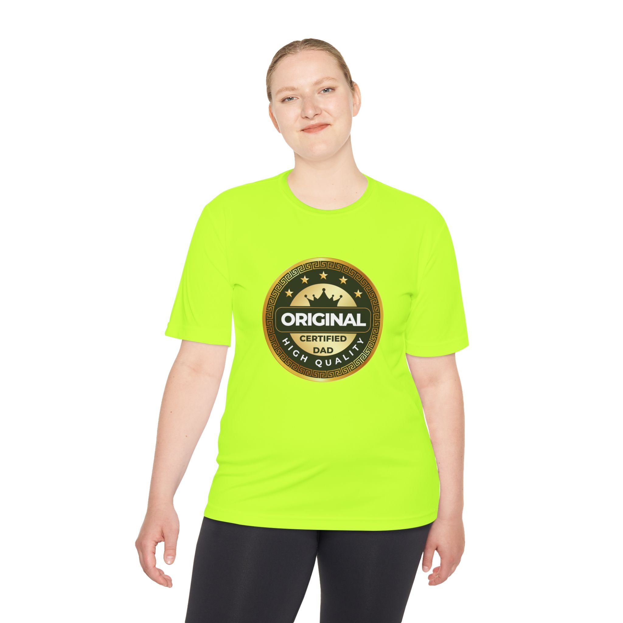Original Certified Dad Badge Tee | Father's Day Dad Shirt