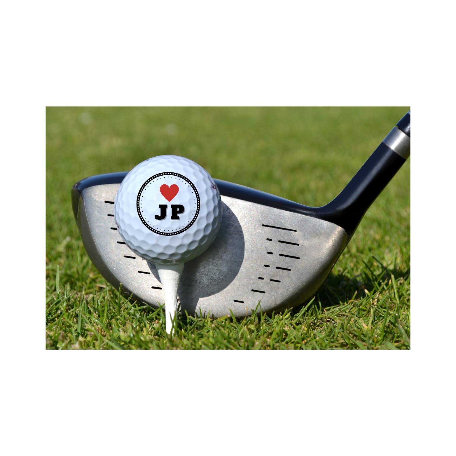Personalized Golf Balls Beautiful Custom Initial Designs | Multiple Designs Monogrammed Golf Gifts & Accessories. Includes Golf-Balls,Towel,Divot.