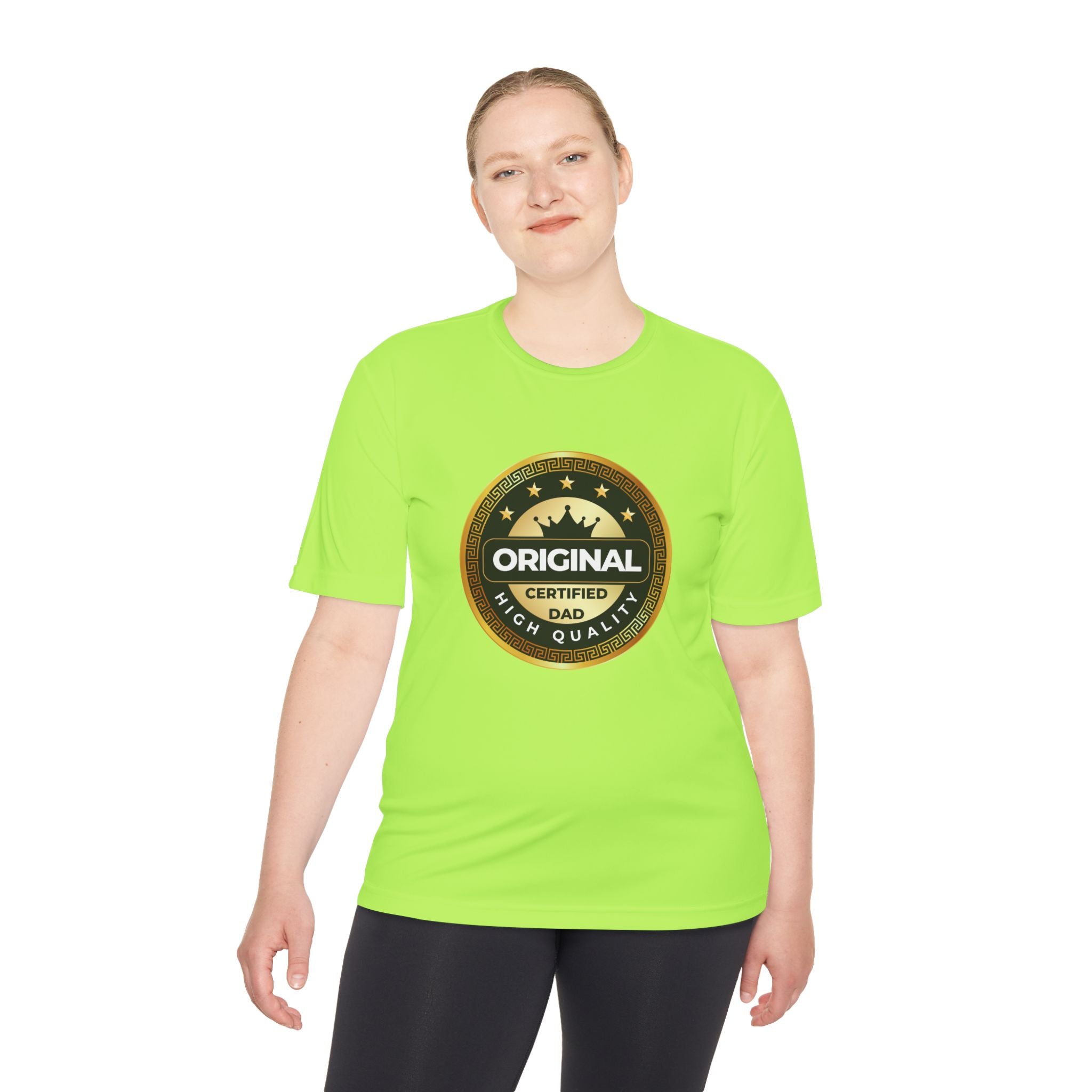 Original Certified Dad Badge Tee | Father's Day Dad Shirt