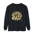 Super Dad Retro Badge Long Sleeve T-Shirt | Father’s Day Tee