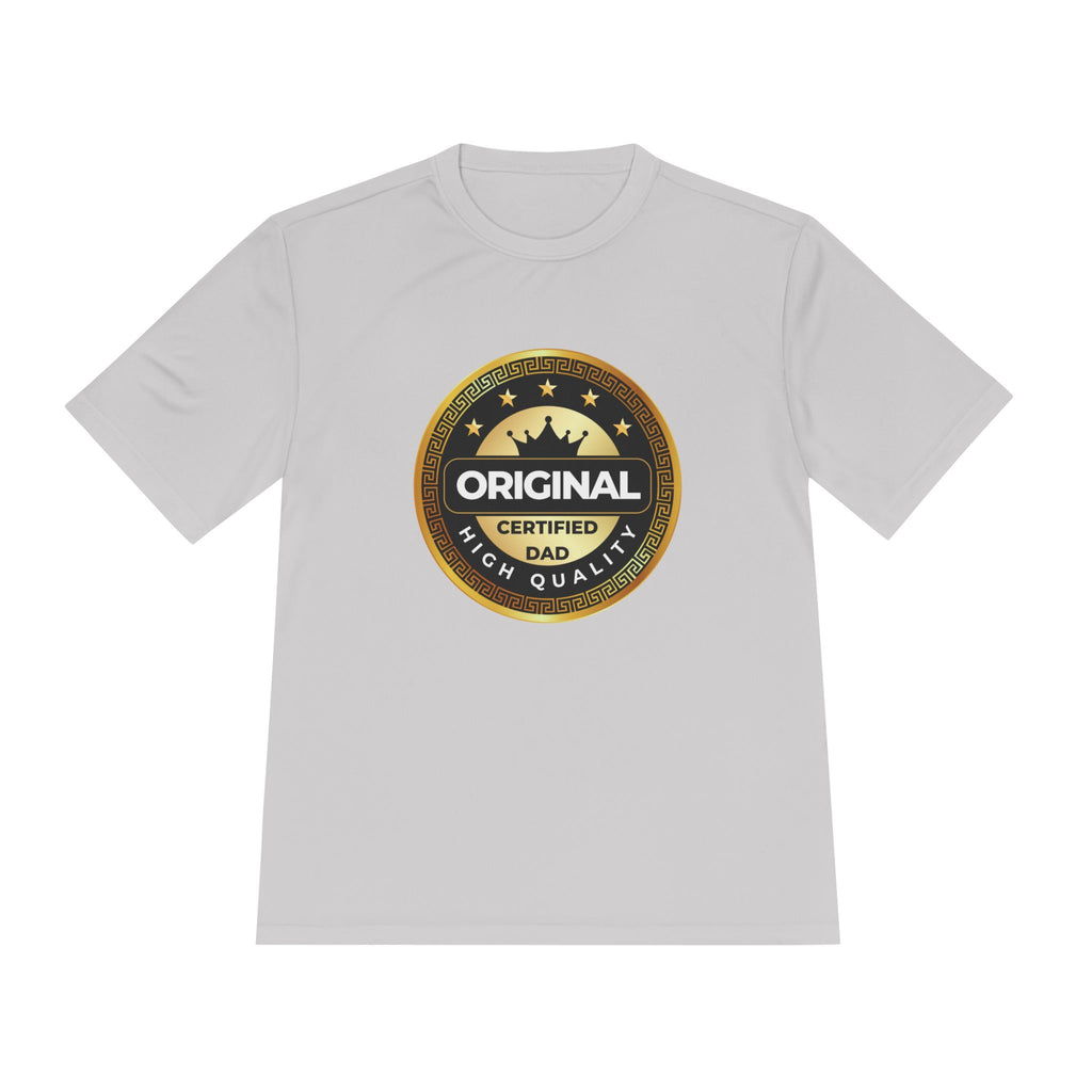 Original Certified Dad Badge Tee | Father's Day Dad Shirt
