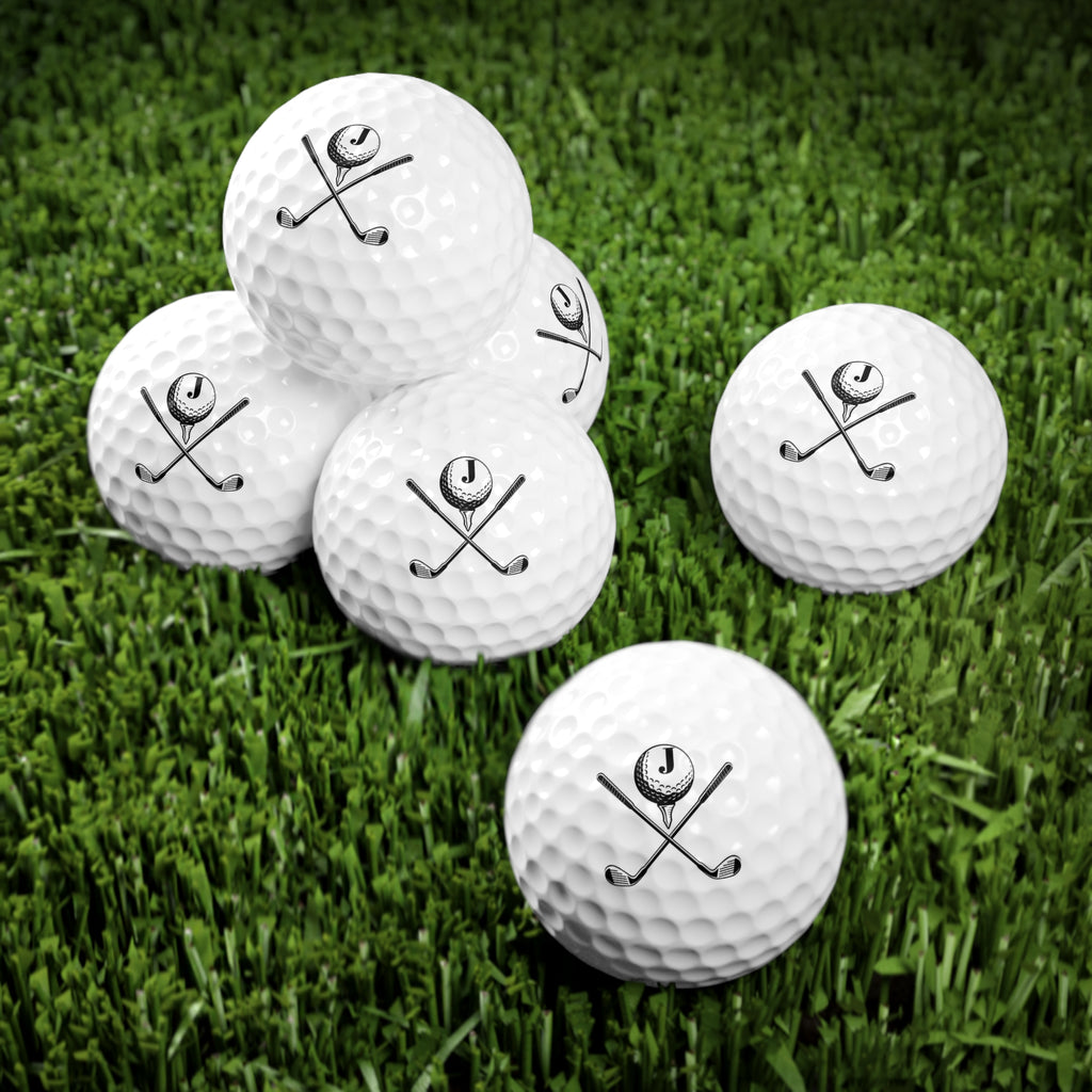 Golf Balls, 6pcs J10