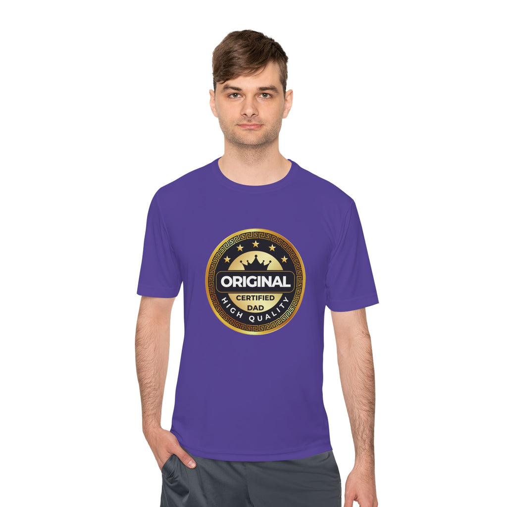 Original Certified Dad Badge Tee | Father's Day Dad Shirt