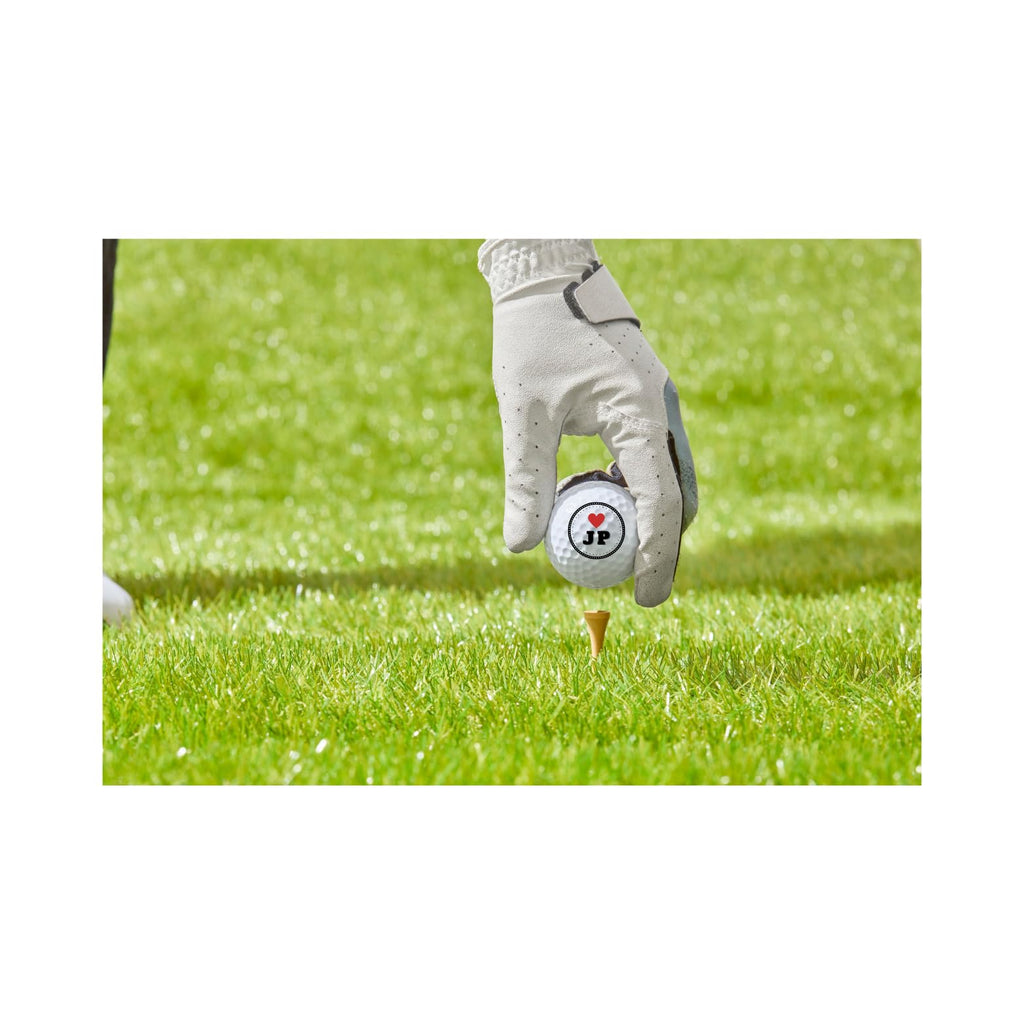 Personalized Golf Balls Beautiful Custom Initial Designs | Multiple Designs Monogrammed Golf Gifts & Accessories. Includes Golf-Balls,Towel,Divot.
