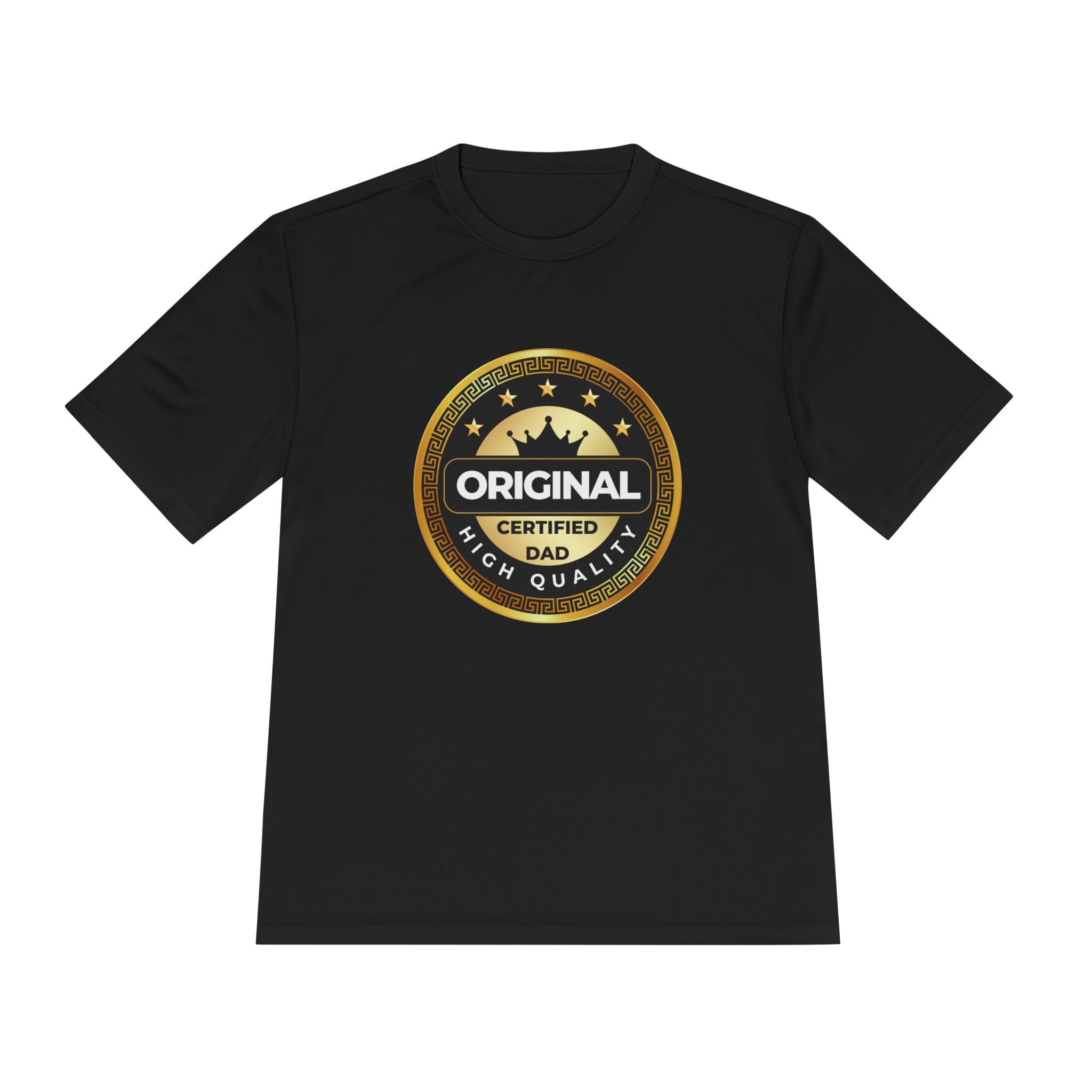 Original Certified Dad Badge Tee | Father's Day Dad Shirt