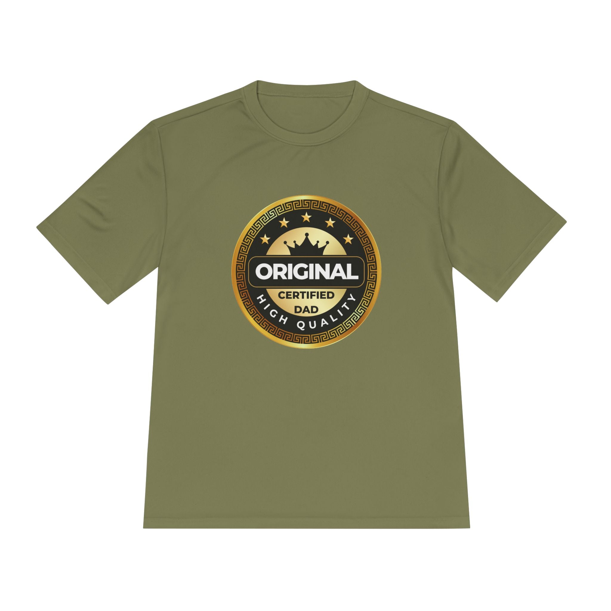 Original Certified Dad Badge Tee | Father's Day Dad Shirt