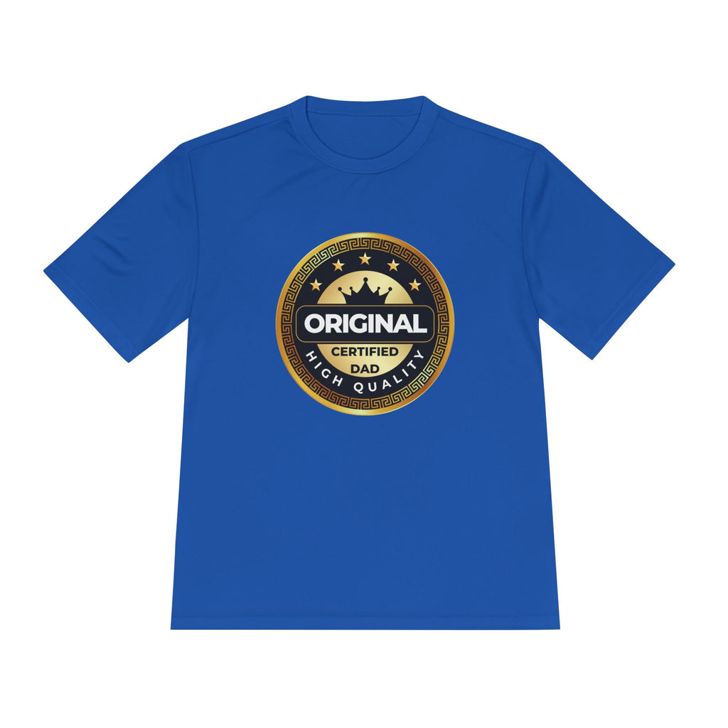 Original Certified Dad Badge Tee | Father's Day Dad Shirt