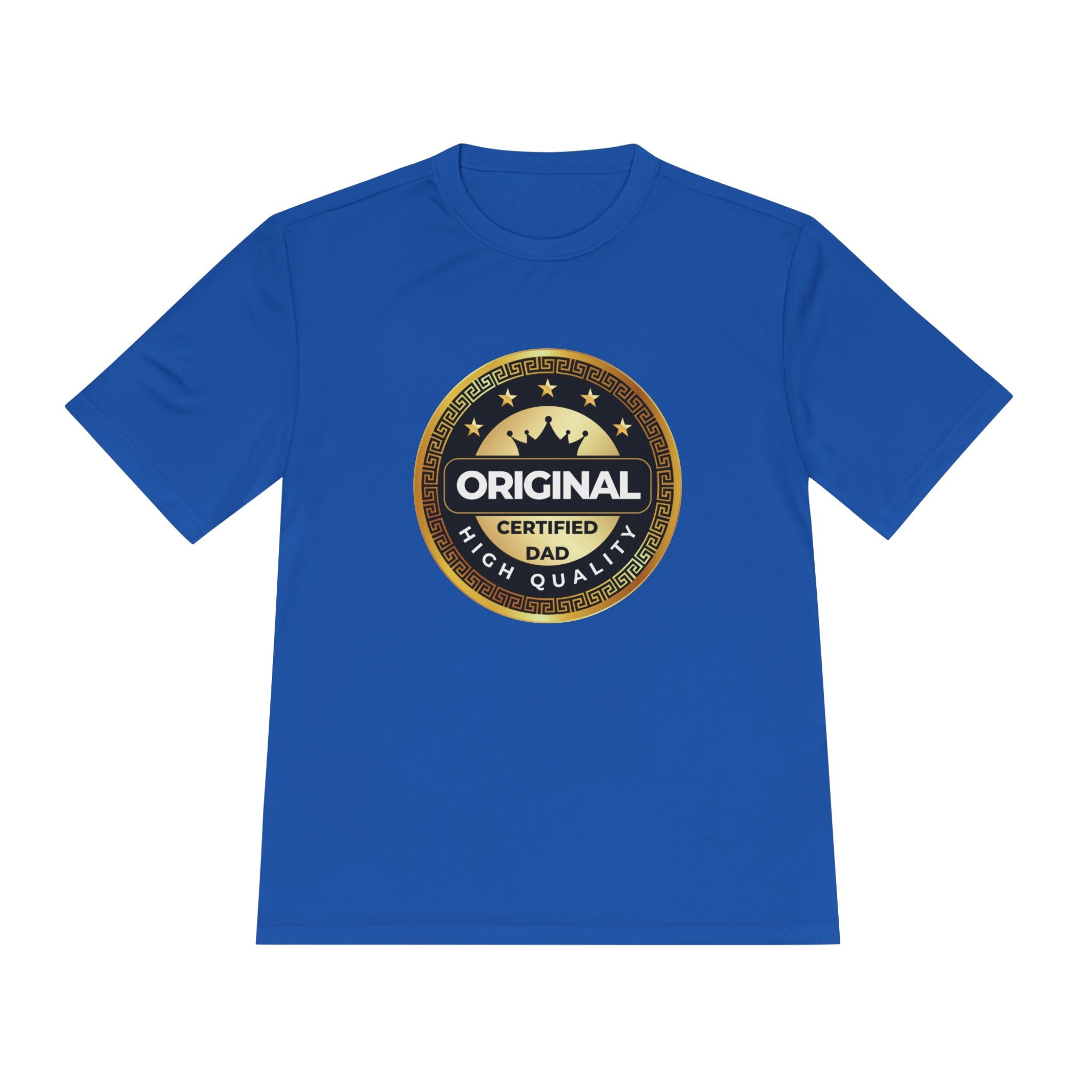 Original Certified Dad Badge Tee | Father's Day Dad Shirt
