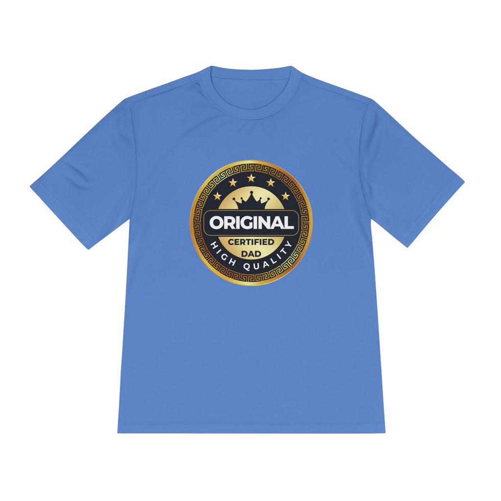 Original Certified Dad Badge Tee | Father's Day Dad Shirt