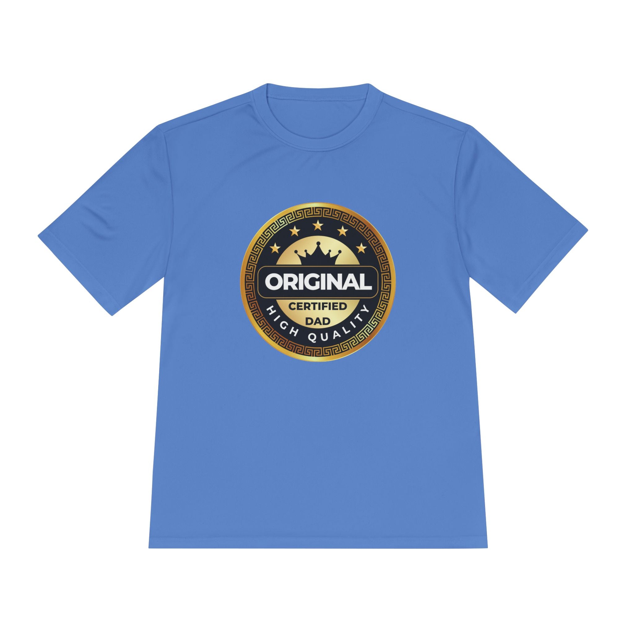 Original Certified Dad Badge Tee | Father's Day Dad Shirt