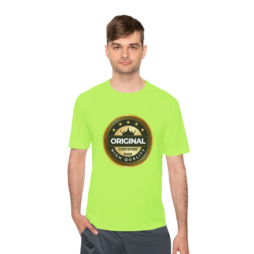 Original Certified Dad Badge Tee | Father's Day Dad Shirt