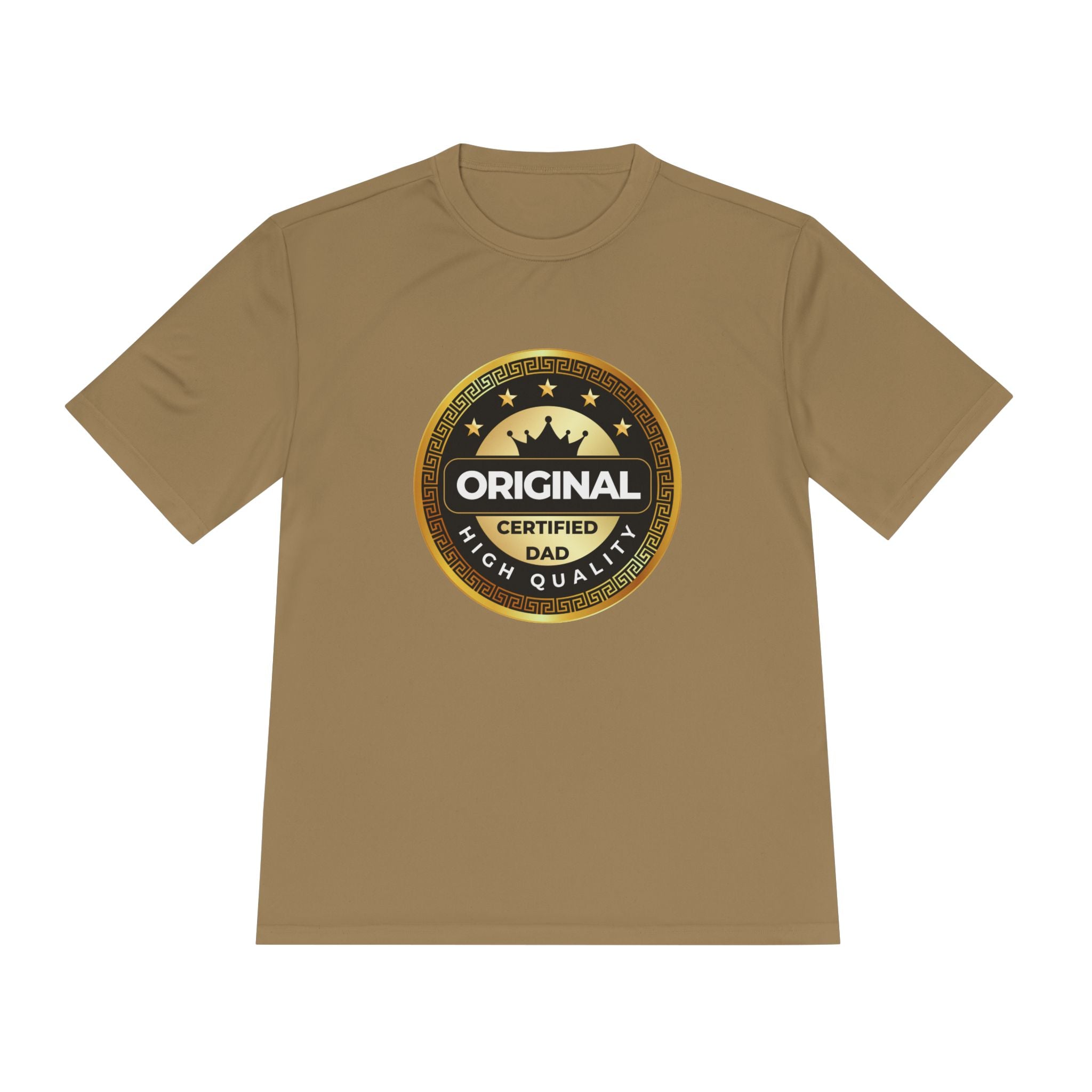Original Certified Dad Badge Tee | Father's Day Dad Shirt