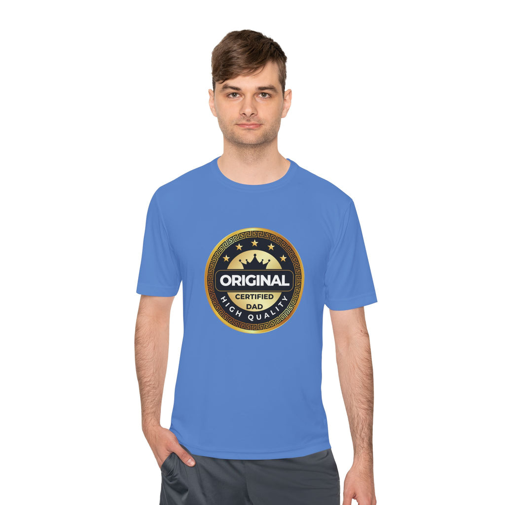 Original Certified Dad Badge Tee | Father's Day Dad Shirt