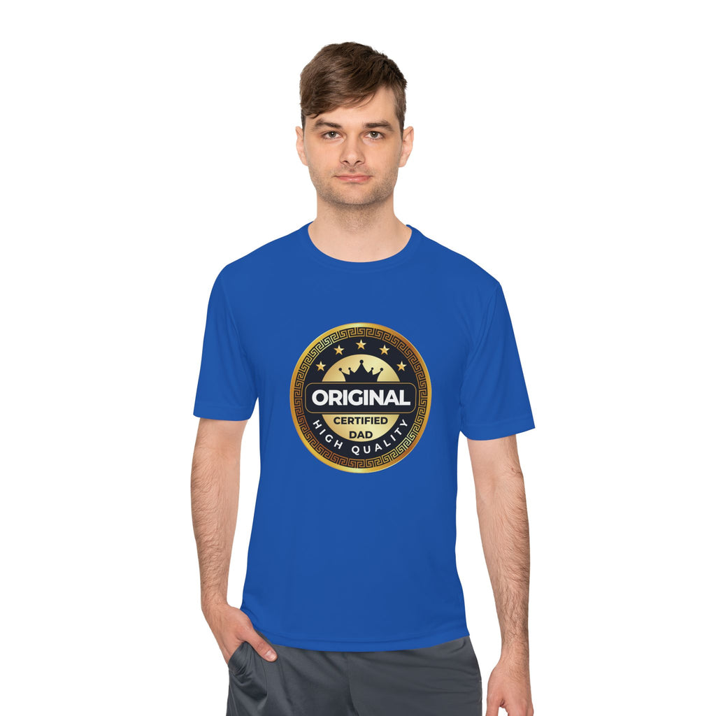 Original Certified Dad Badge Tee | Father's Day Dad Shirt