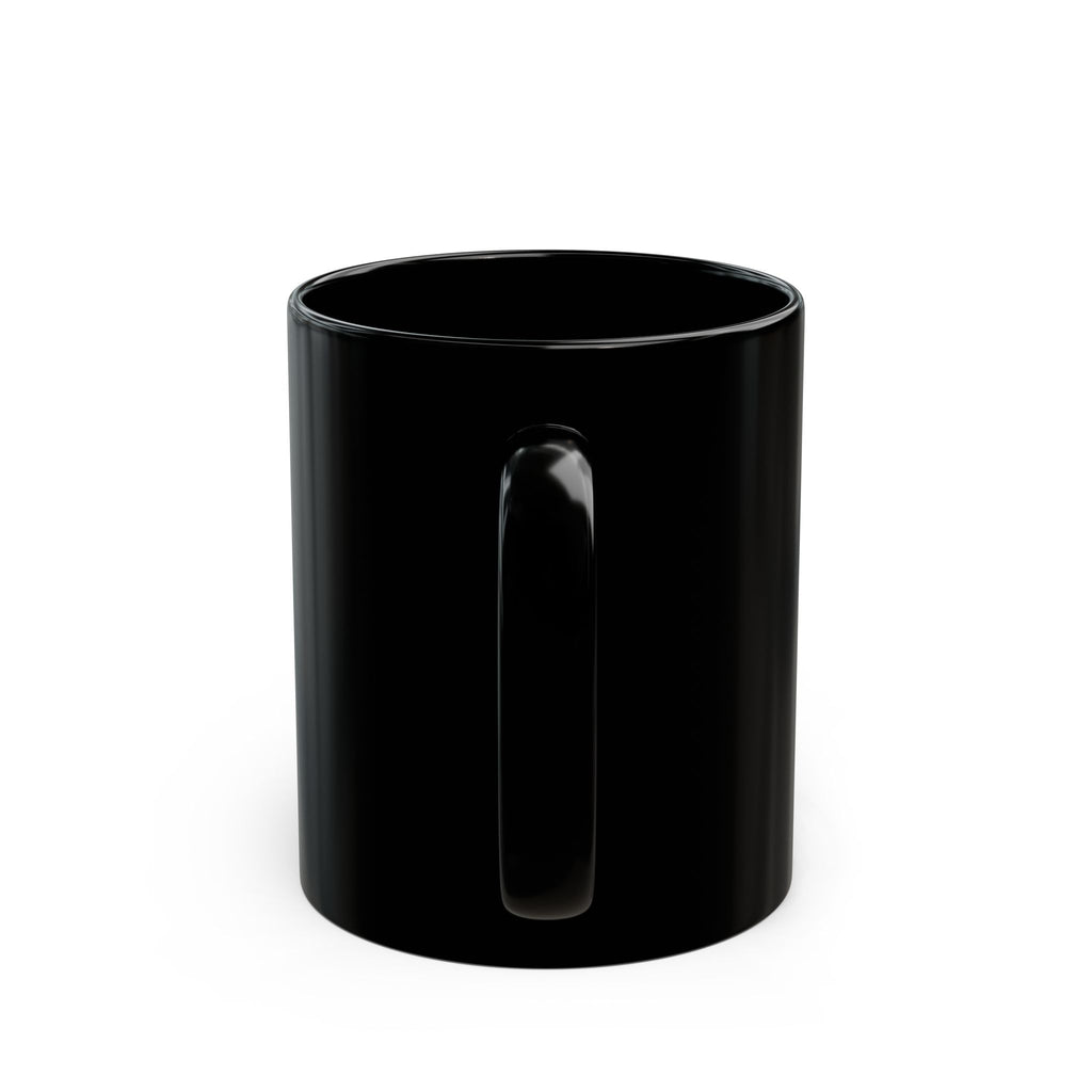 Beware of Dad Watching 24/7 Mug | Black Ceramic Coffee Cup