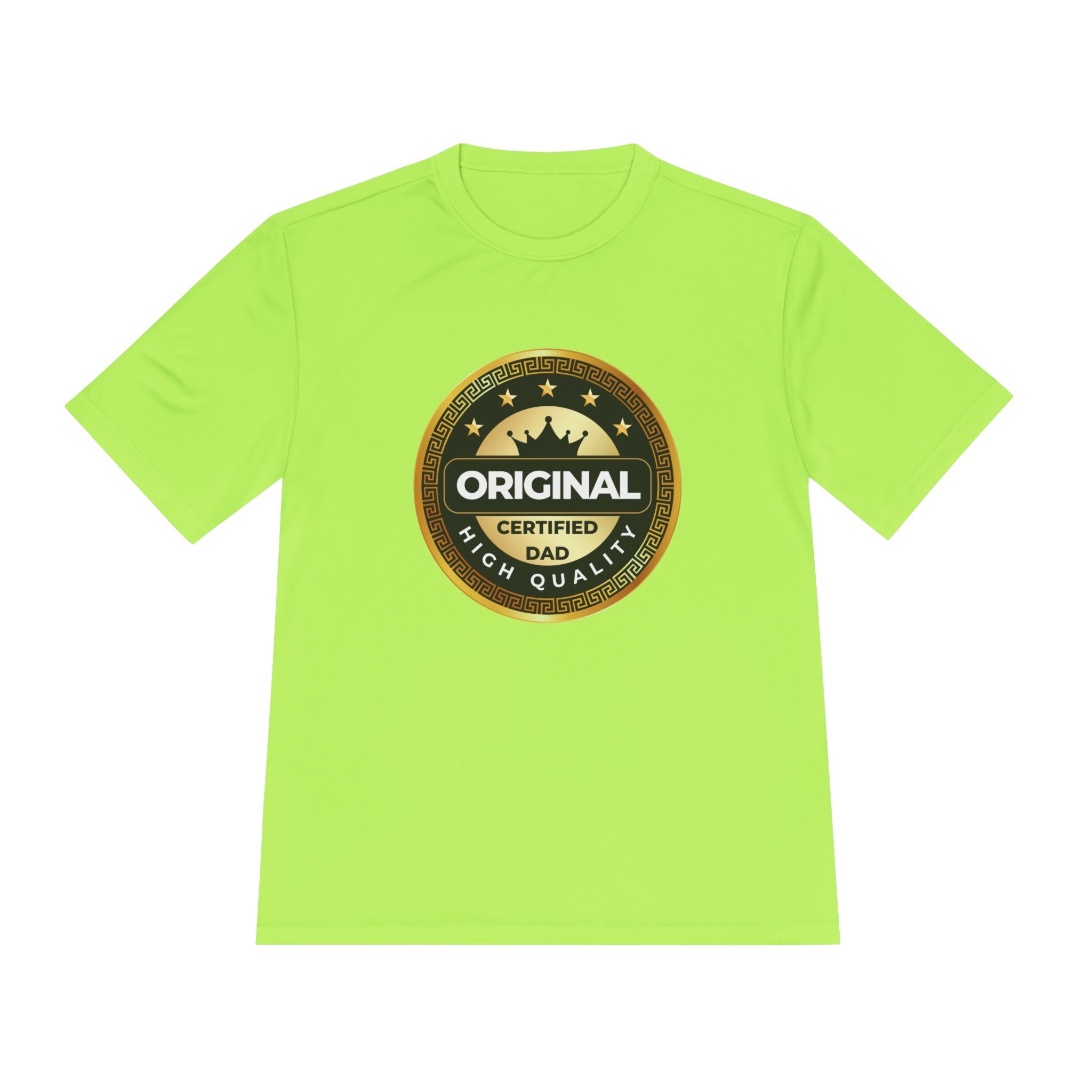 Original Certified Dad Badge Tee | Father's Day Dad Shirt