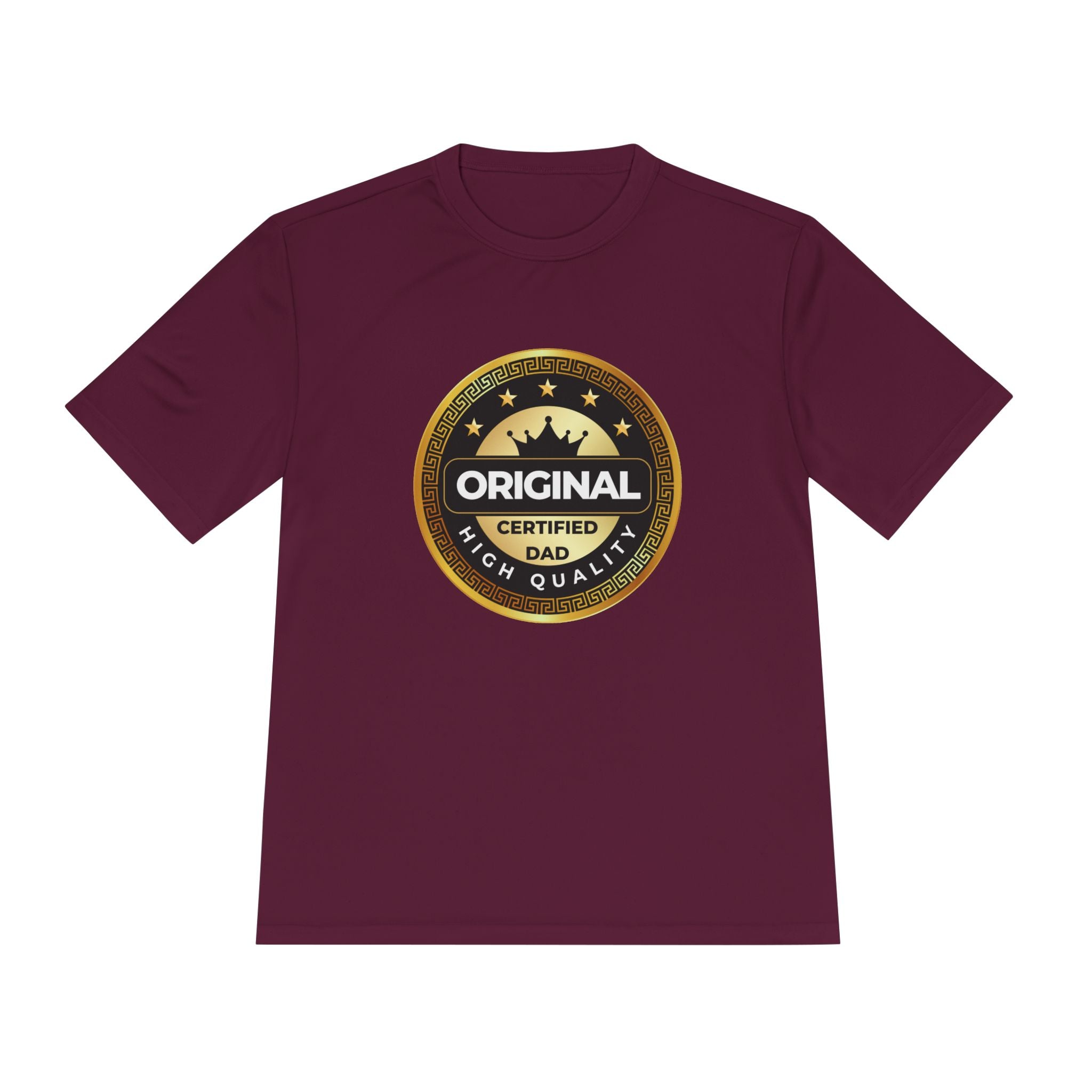 Original Certified Dad Badge Tee | Father's Day Dad Shirt
