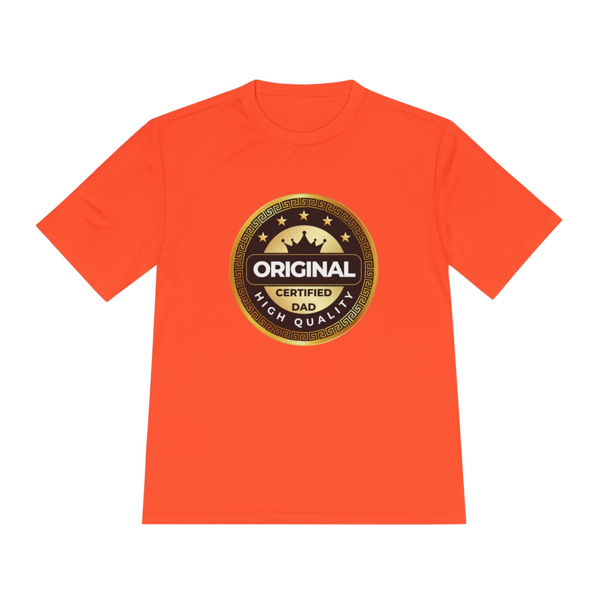 Original Certified Dad Badge Tee | Father's Day Dad Shirt