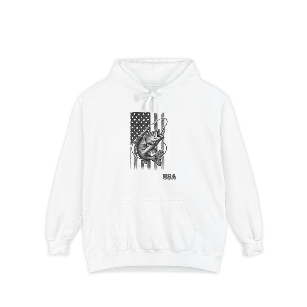 American Flag Sloth Hoodie | USA Graphic Pullover