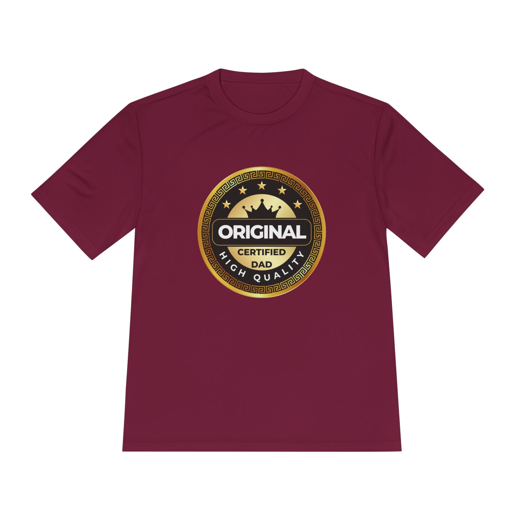 Original Certified Dad Badge Tee | Father's Day Dad Shirt