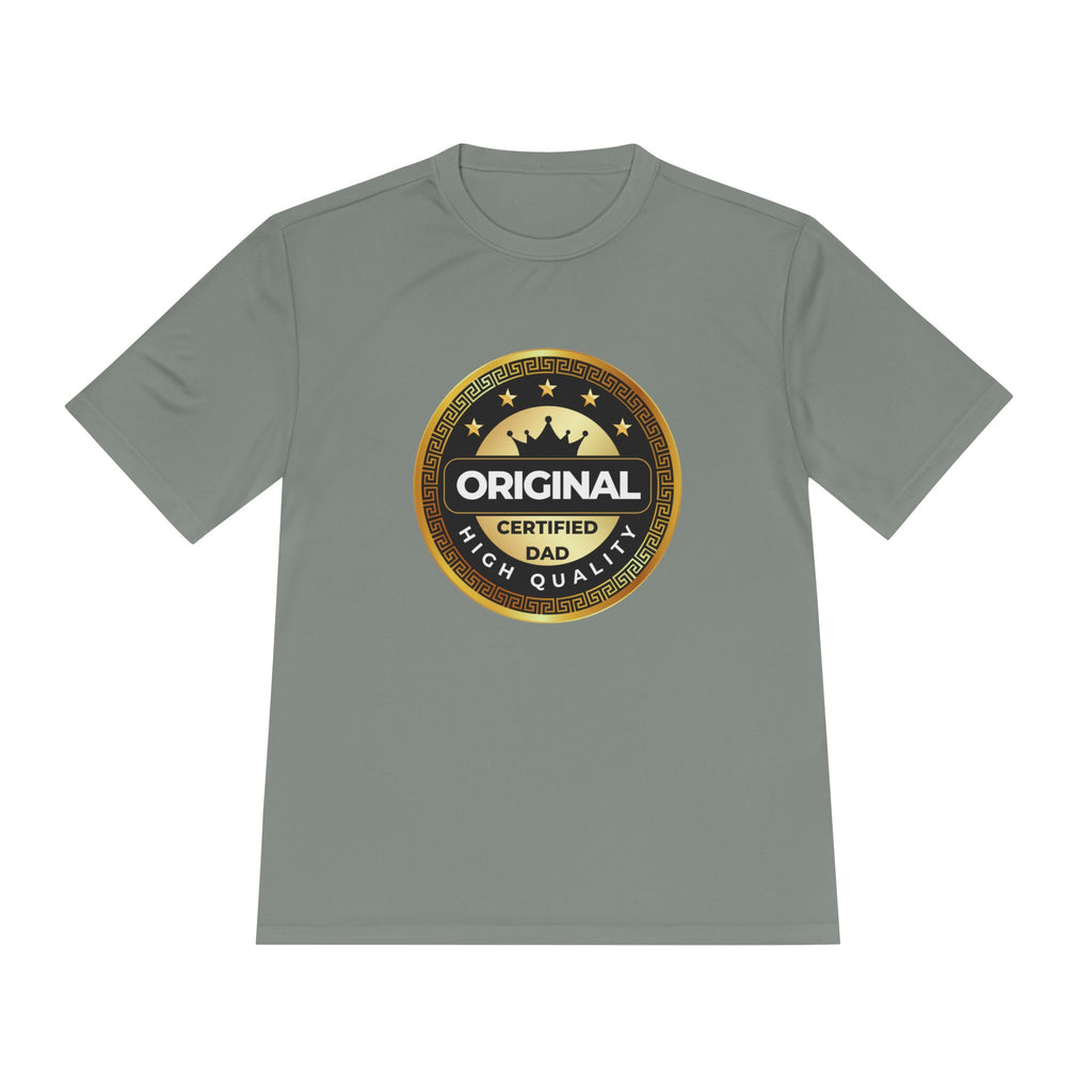 Original Certified Dad Badge Tee | Father's Day Dad Shirt