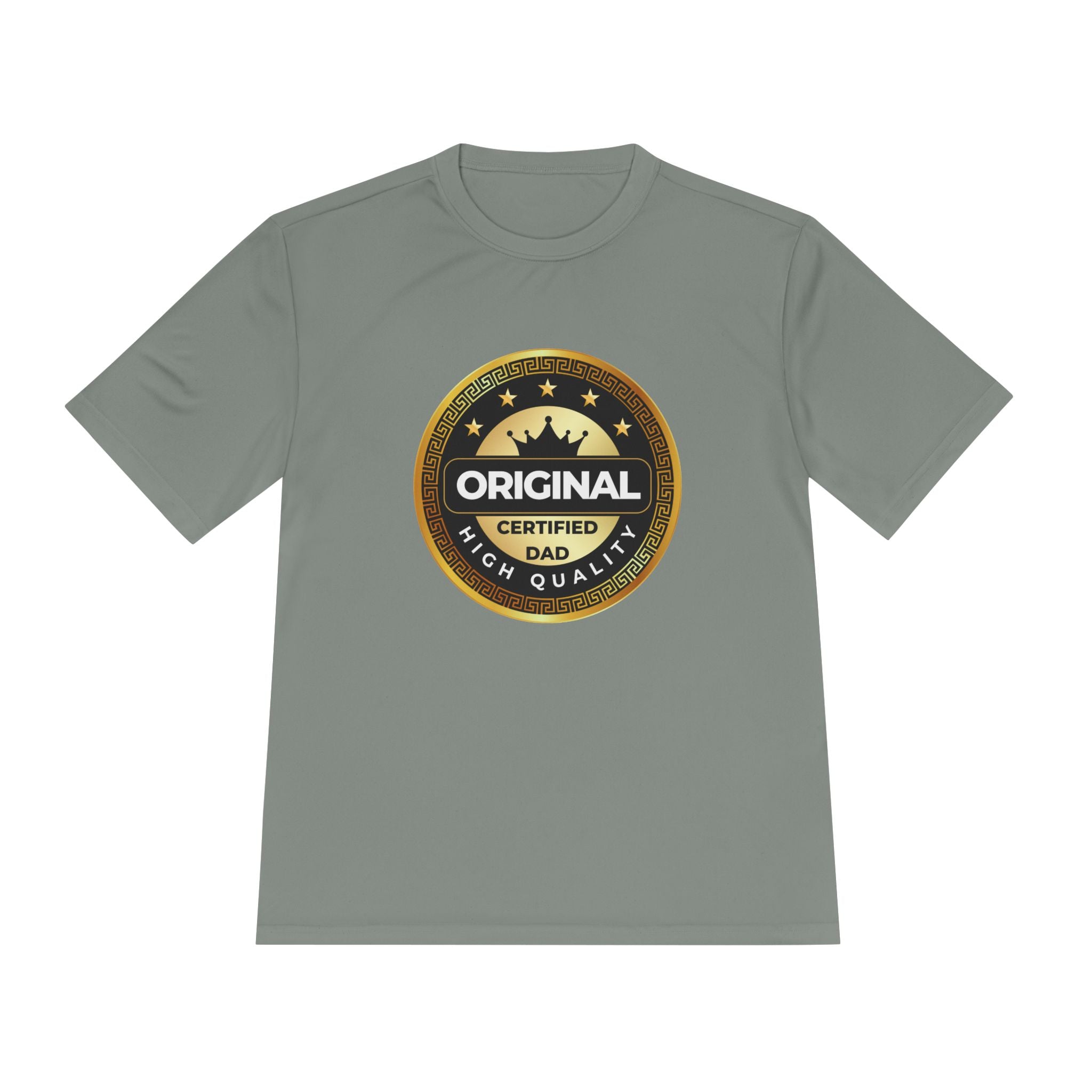 Original Certified Dad Badge Tee | Father's Day Dad Shirt