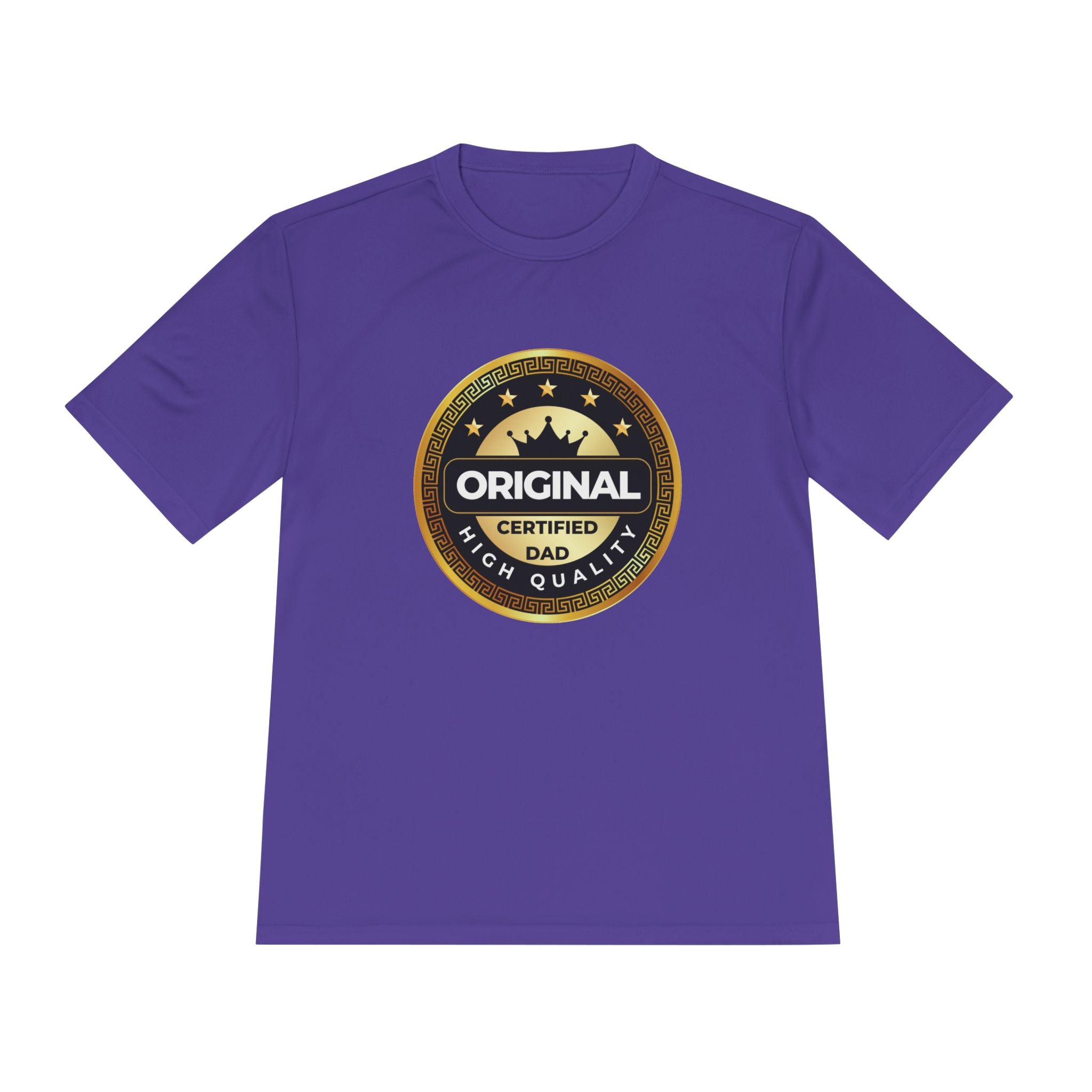 Original Certified Dad Badge Tee | Father's Day Dad Shirt