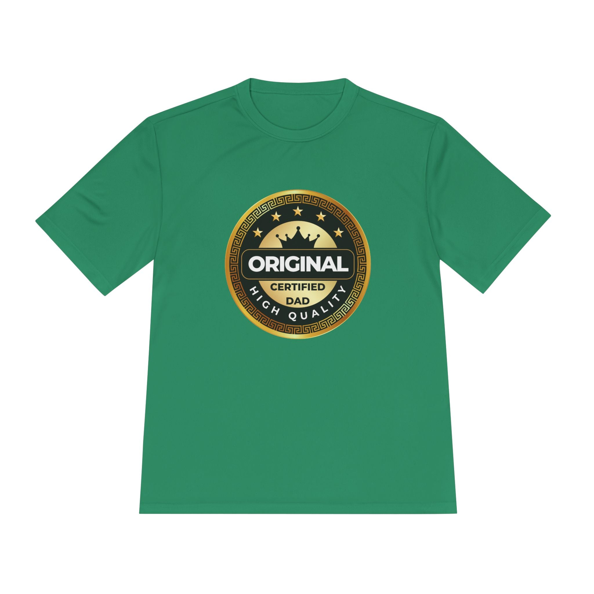 Original Certified Dad Badge Tee | Father's Day Dad Shirt