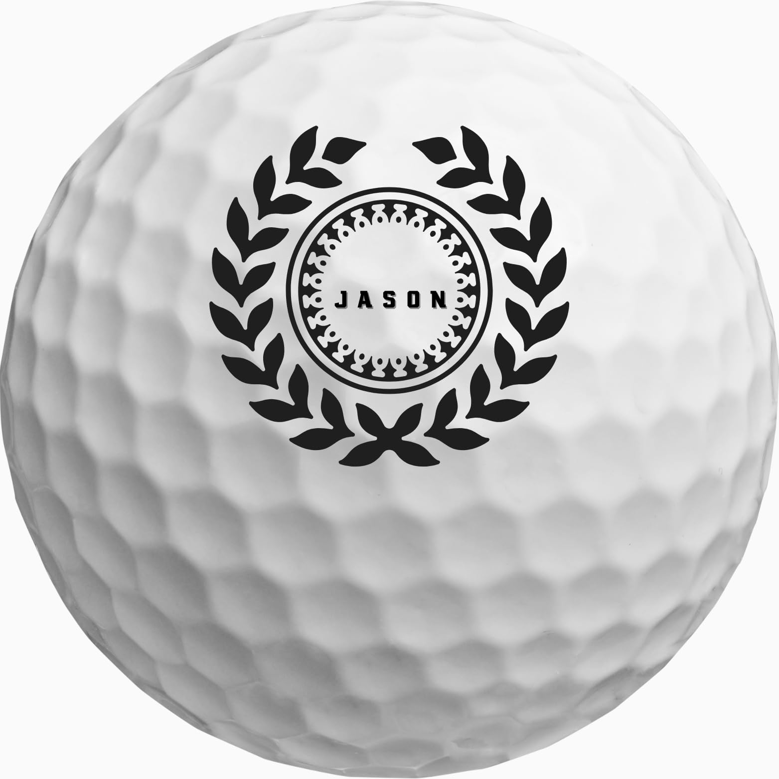 Personalized Custom Golf Balls Beautiful Shield Royalty | Multiple Designs Monogrammed Golf Gifts & Accessories. Includes Golf-Balls,Towel,Divot.