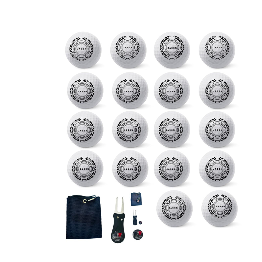 Personalized Custom Golf Balls | Multiple Designs | Golf Balls | Monogrammed Golf Gifts & Accessories
