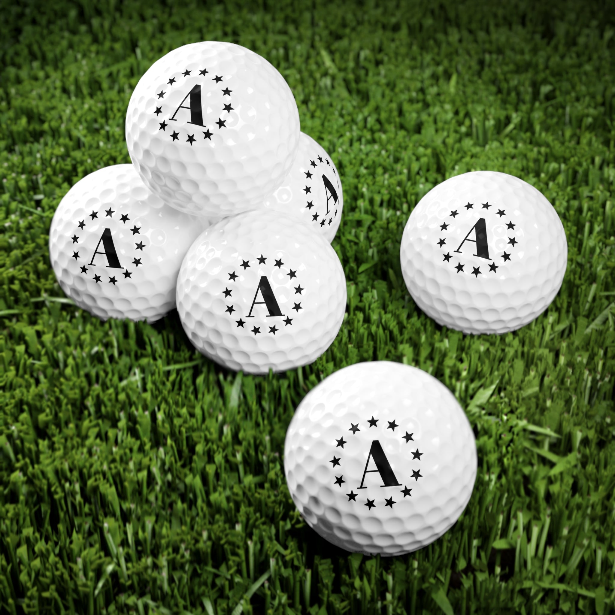 Golf Balls, 6pcs A12