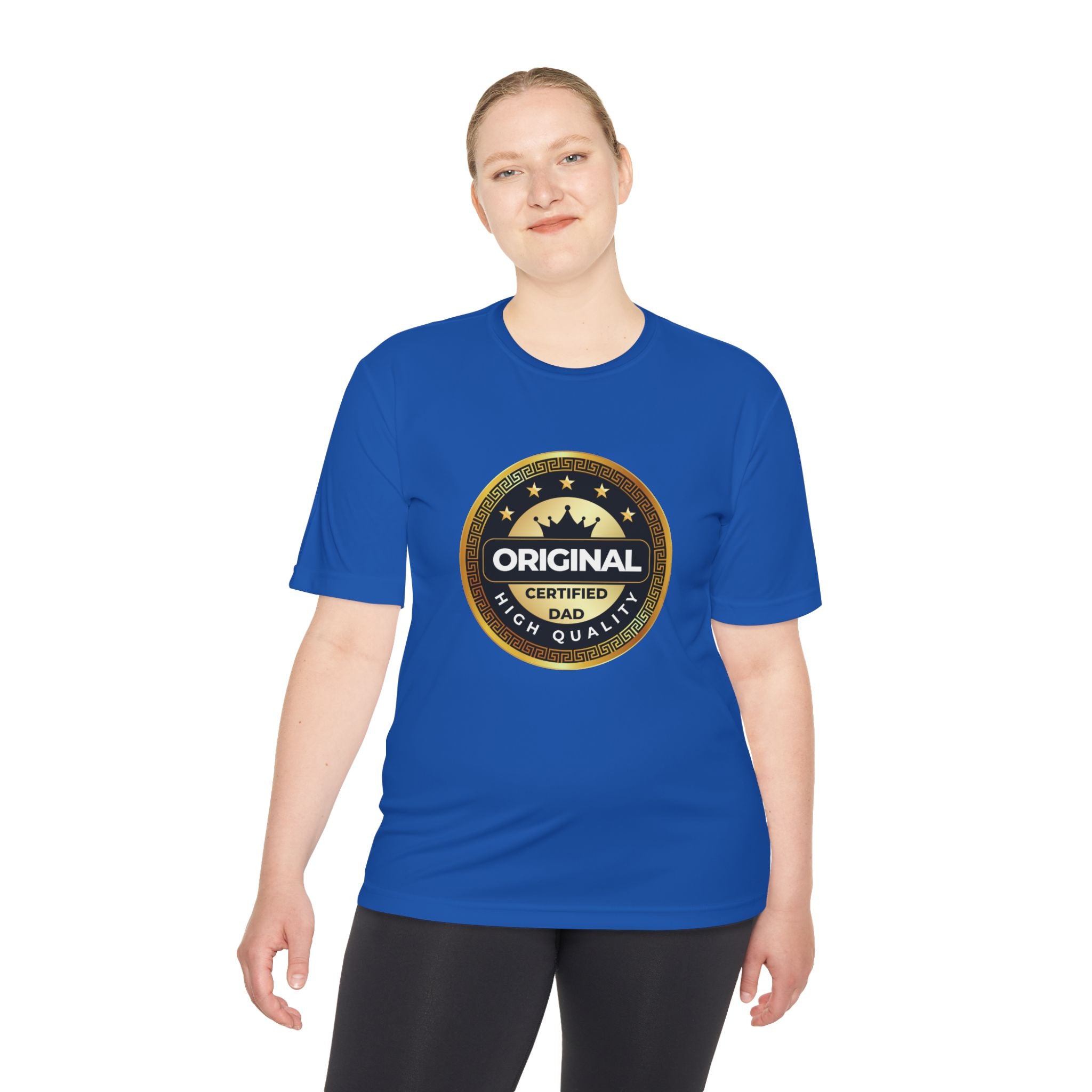 Original Certified Dad Badge Tee | Father's Day Dad Shirt