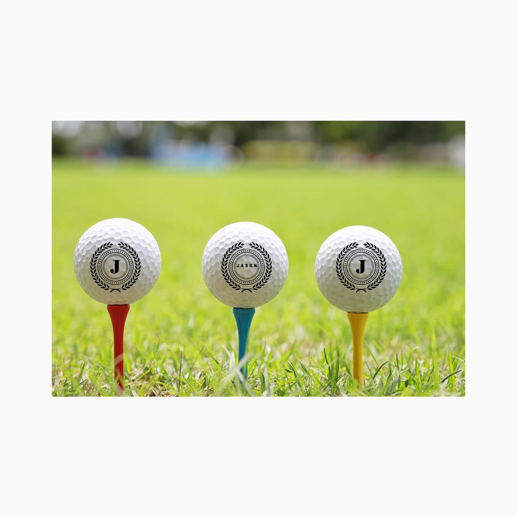 Personalized Custom Golf Balls | Multiple Designs | Golf Balls | Monogrammed Golf Gifts & Accessories