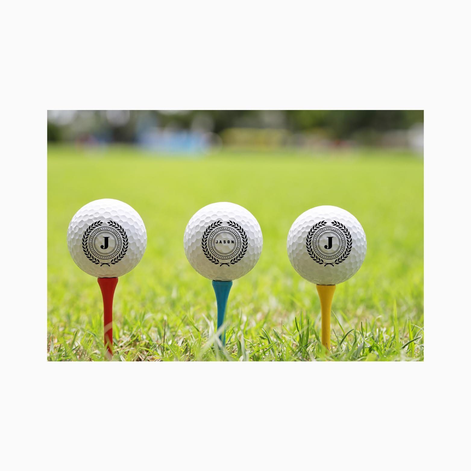Personalized Custom Golf Balls | Multiple Designs | Golf Balls | Monogrammed Golf Gifts & Accessories