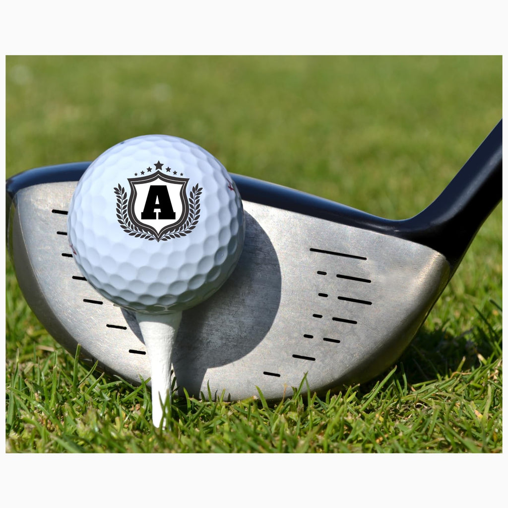 Golf Balls Personalized, Custom Initial Golf Balls Beautiful Designs | Multiple Designs Monogrammed Golf Gifts & Accessories. Includes Balls,Towel,Divot. Pick Your Favorite Design. (18)