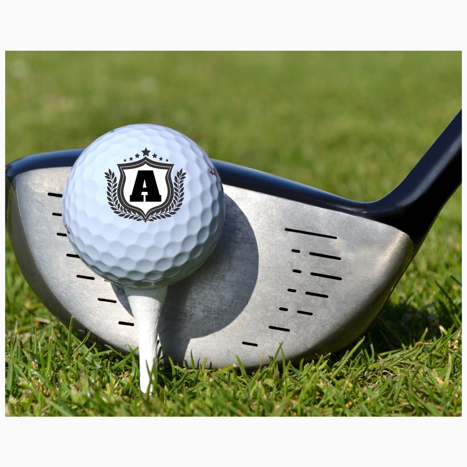 Golf Balls Personalized, Custom Initial Golf Balls Beautiful Designs | Multiple Designs Monogrammed Golf Gifts & Accessories. Includes Balls,Towel,Divot. Pick Your Favorite Design. (18)